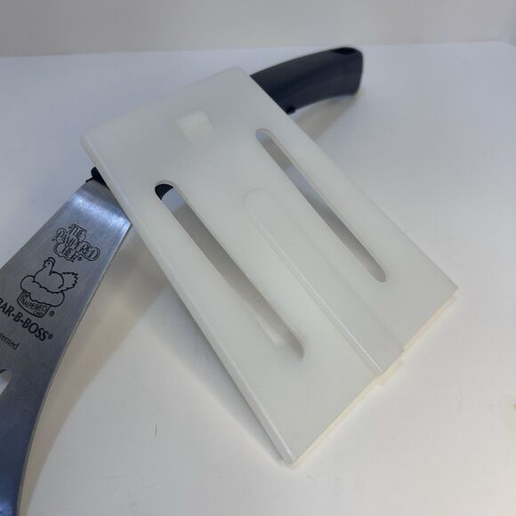 Pampered Chef Bar-B-Boss Turner Spatula BBQ Grilling Multi Tool 17" with Cover - Picture 4 of 9